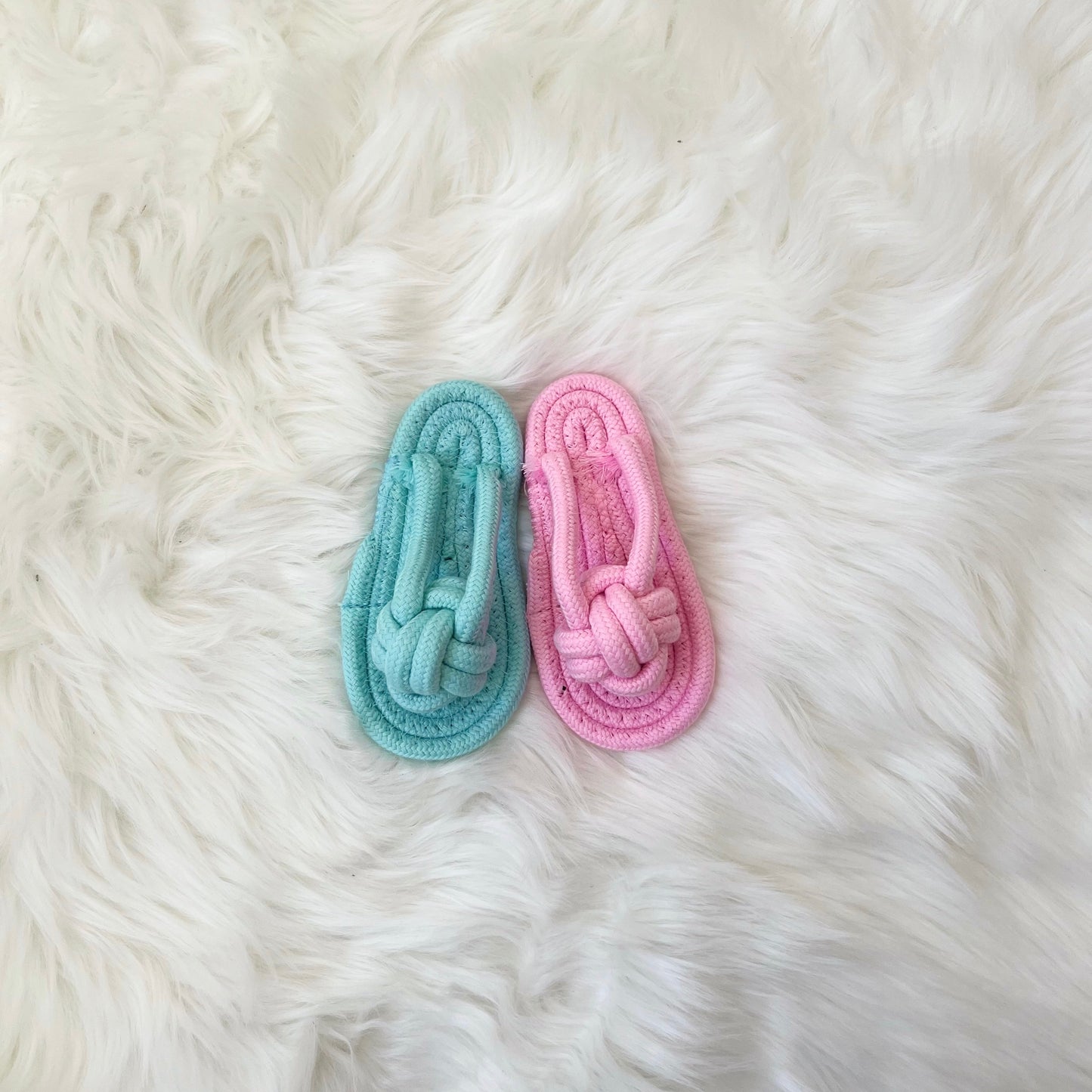 Cotton Candy Colored Chew Toy Set