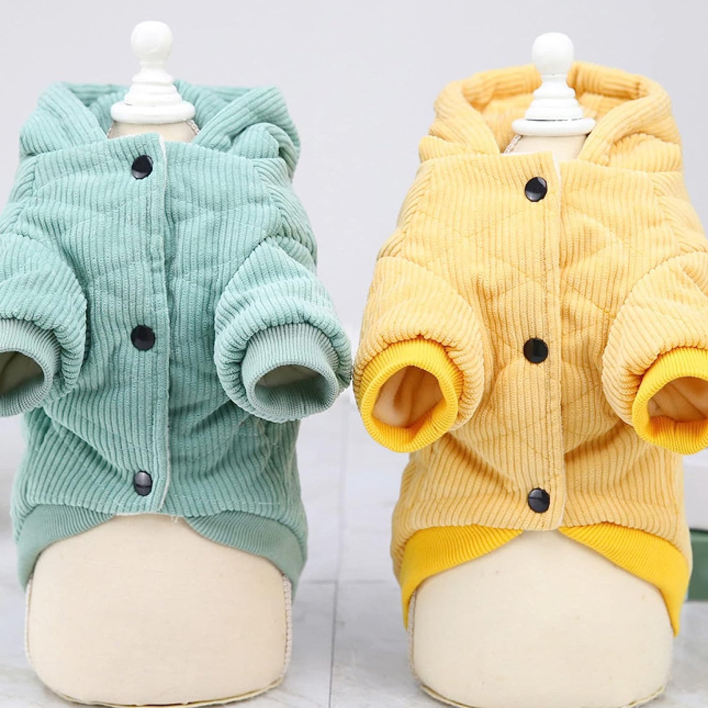 Teal Winter Coat with Pocket