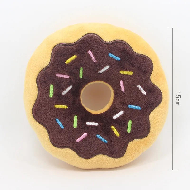 Squeaky Donut Toy