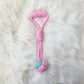Cotton Candy Colored Chew Toy Set