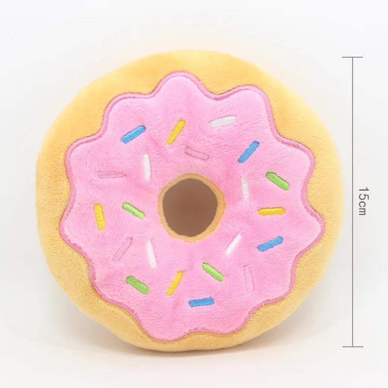 Squeaky Donut Toy